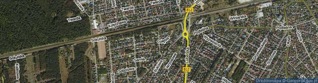 Zdjęcie satelitarne Sowia ul.